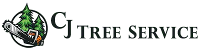 CJ Tree Service Logo Ultrawide 400x100