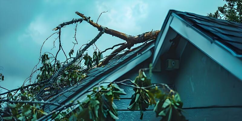 Storm Clean-Up 1 Damage Requiring Storm Clean-Up Tree Services.